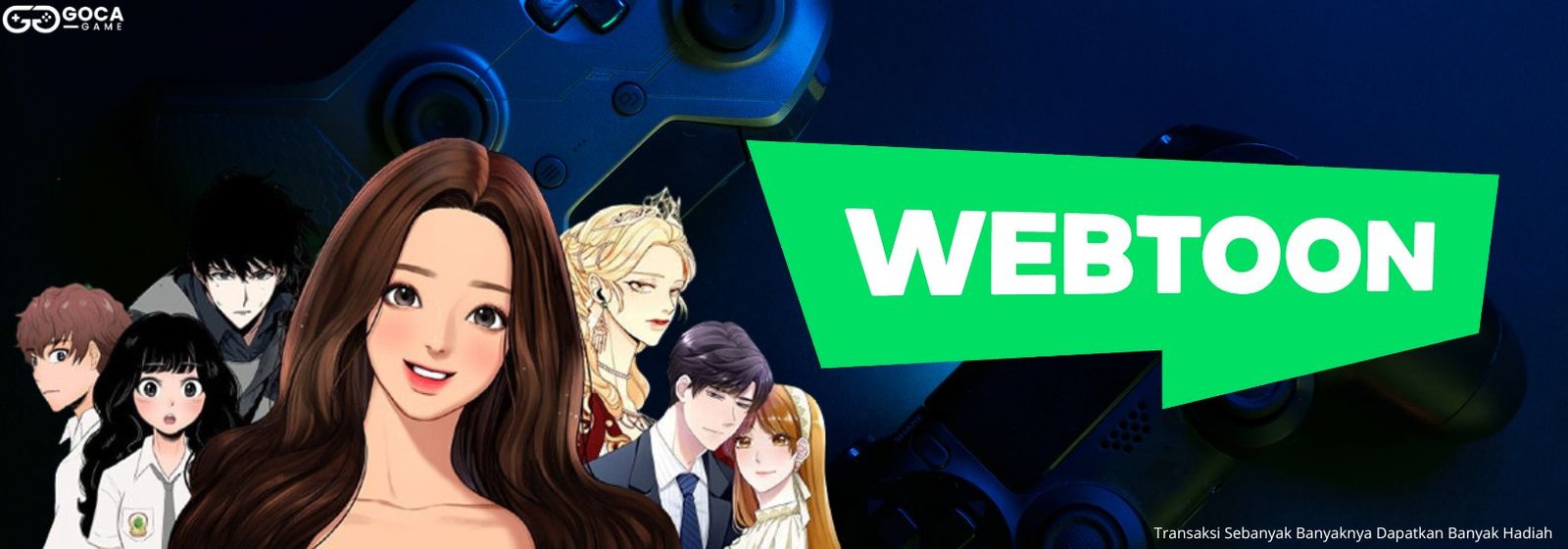 Top Up WEBTOON Termurah, Bisa Pakai Pulsa & Terpercaya