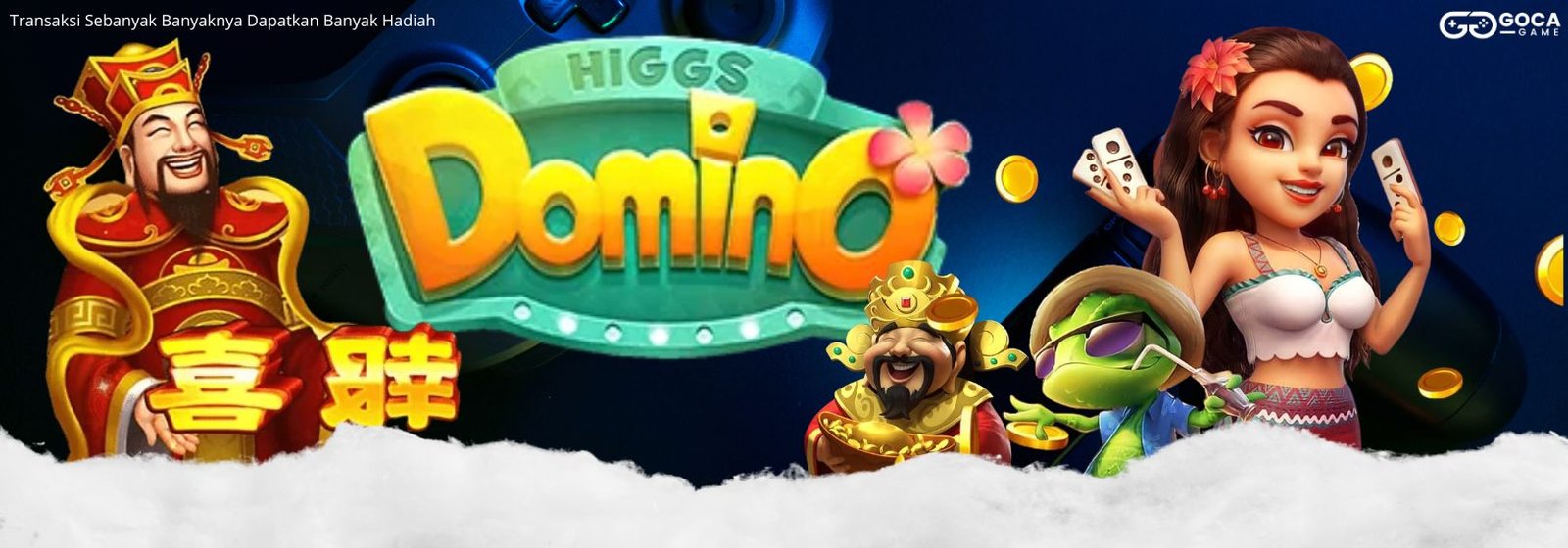 Top Up HIGGS DOMINO VIP Termurah, Bisa Pakai Pulsa & Terpercaya